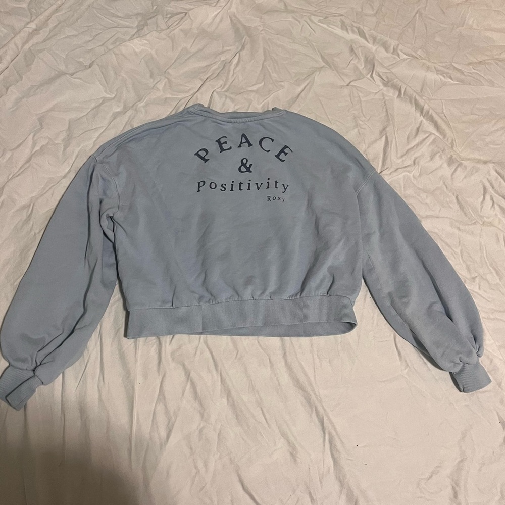 roxy women’s cropped crewneck